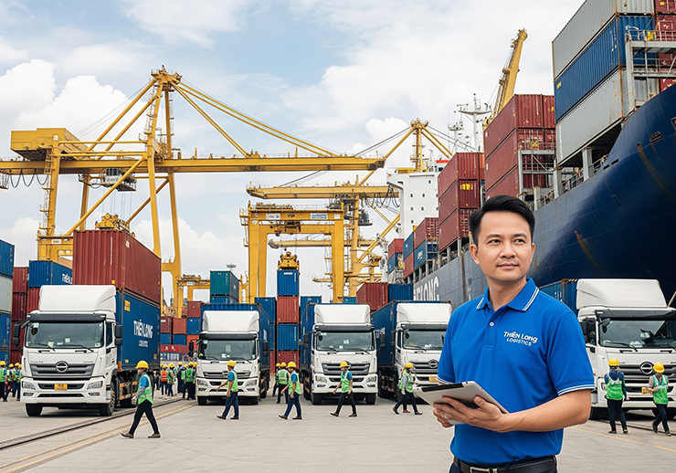 Giải pháp vận tải hàng hóa mùa cao điểm cuối năm 2025