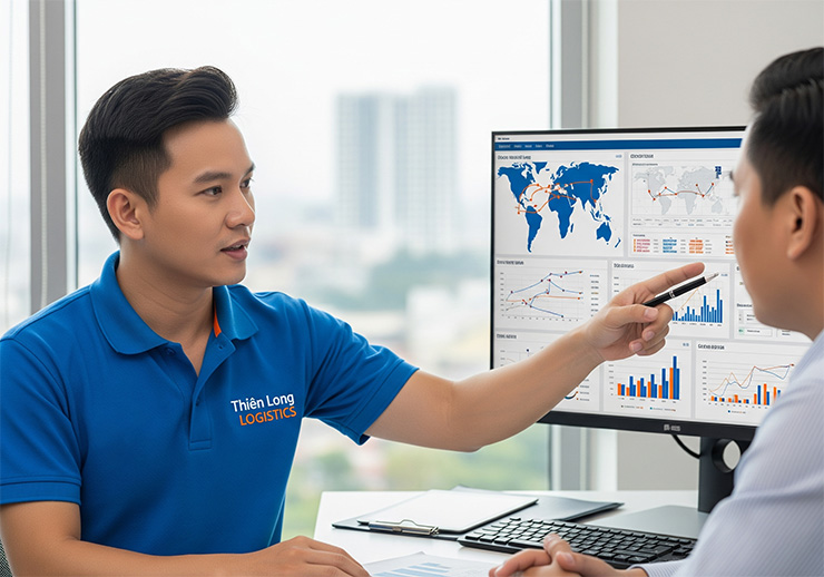 Thiên Long logistics nâng cao chất lượng dịch vụ Khai Báo Hải Quan tại TP.HCM